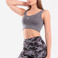 Smoke Grey Molded Cup Sports Bra