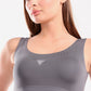 Smoke Grey Molded Cup Sports Bra