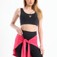 Fuchsia Hip Cover With Sleeves - outerwear, light jackets