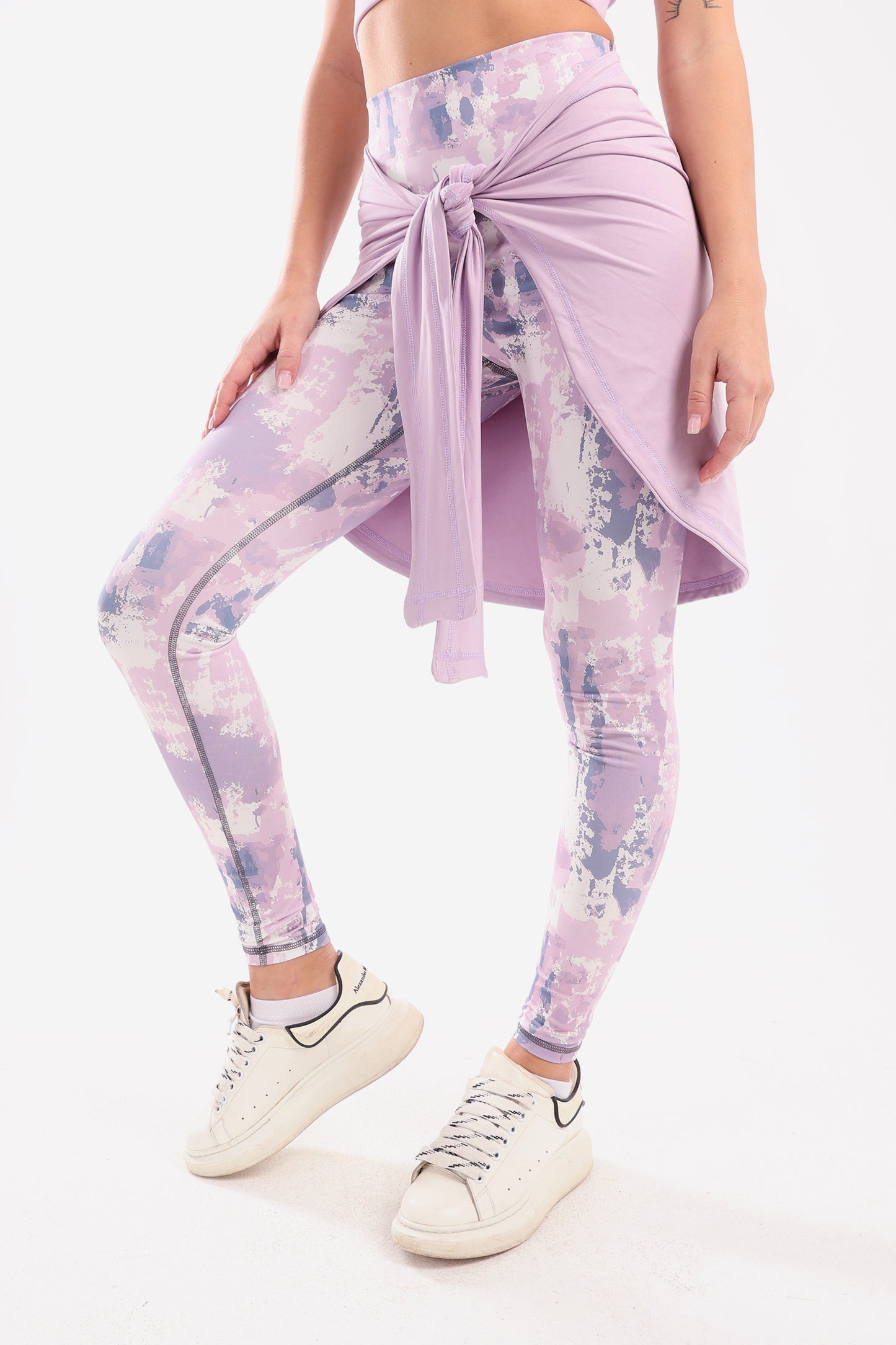 Lilac Hip Cover With Sleeves