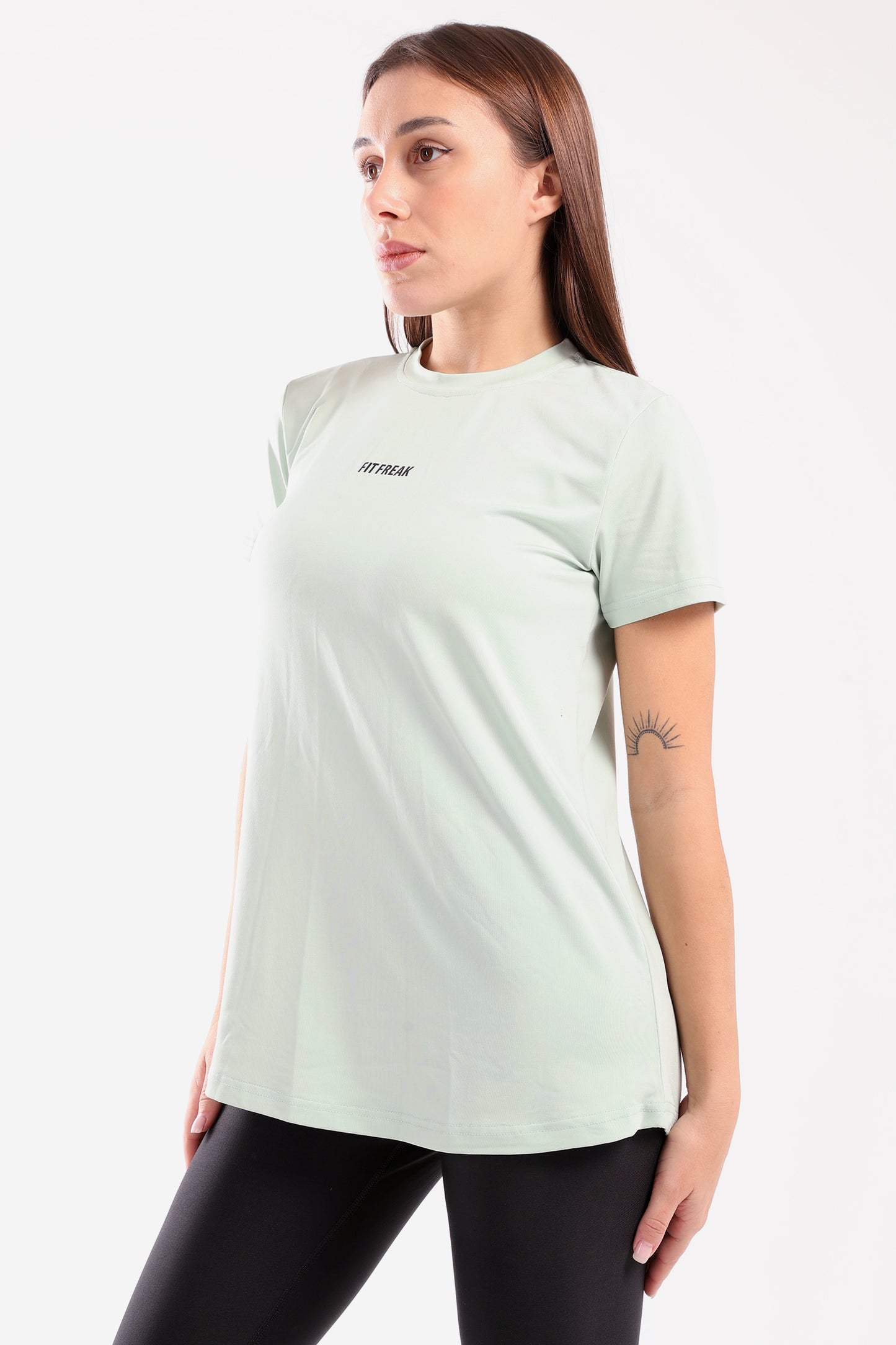 Mint Running Half Sleeve Top