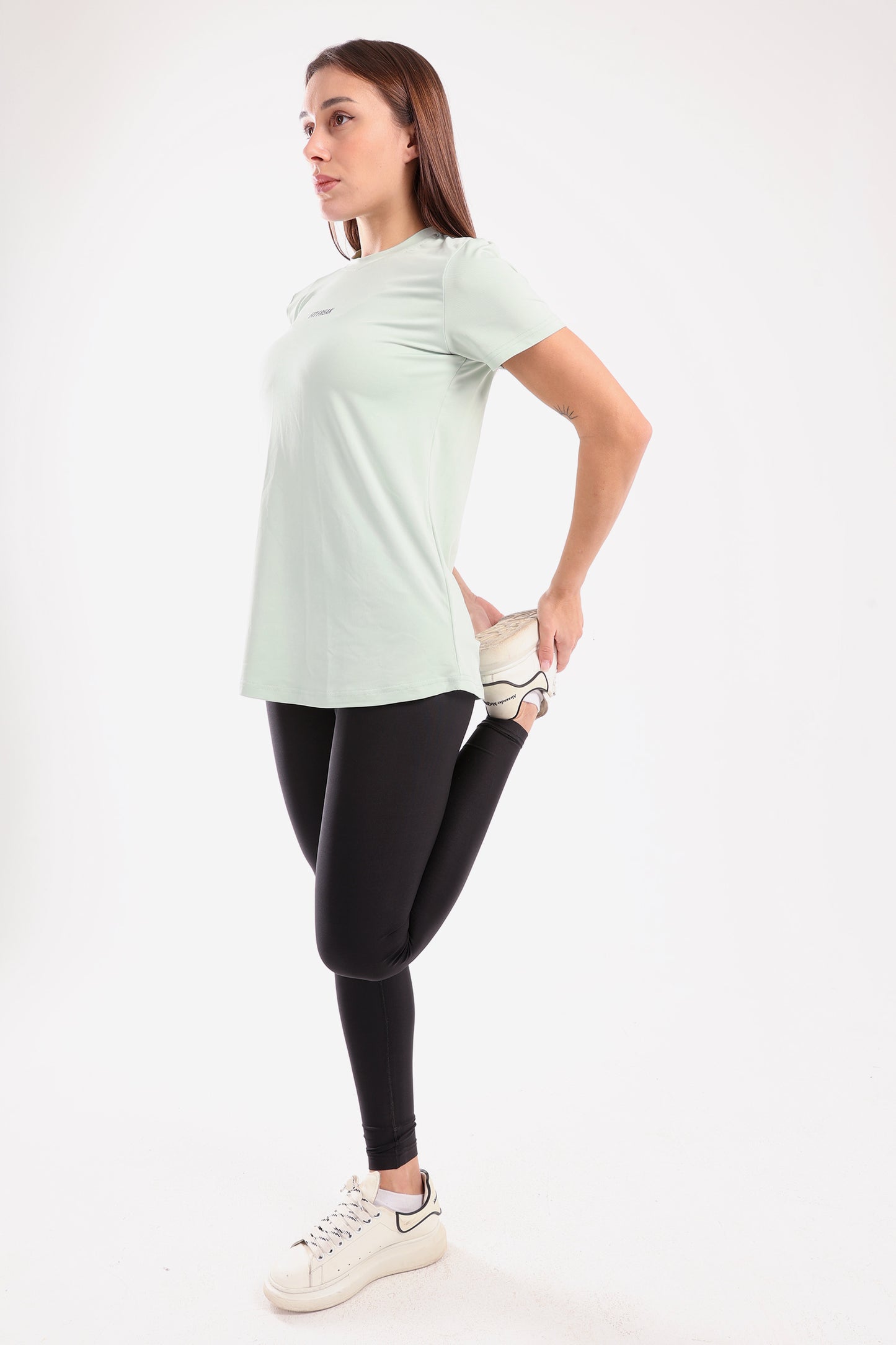 Mint Running Half Sleeve Top