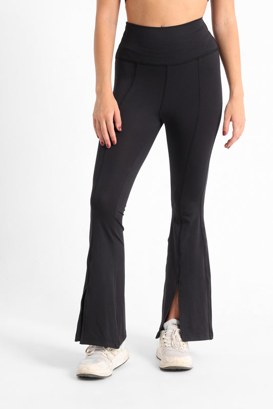 Black Flared Trousers