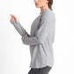 Grey Heather Long Sleeve Top