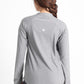 Grey Heather Long Sleeve Top