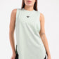 Mint Round Hem Top