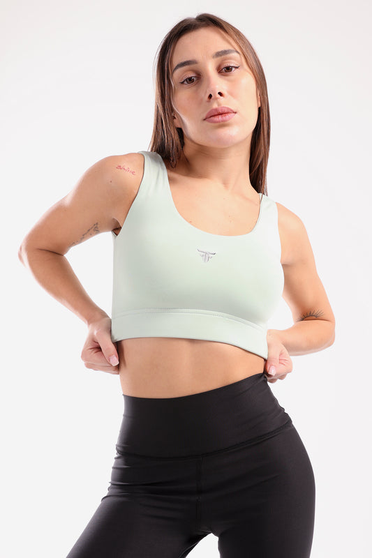 Mint Molded Cup Sports Bra