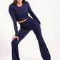 Navy Contour Yoga Pants