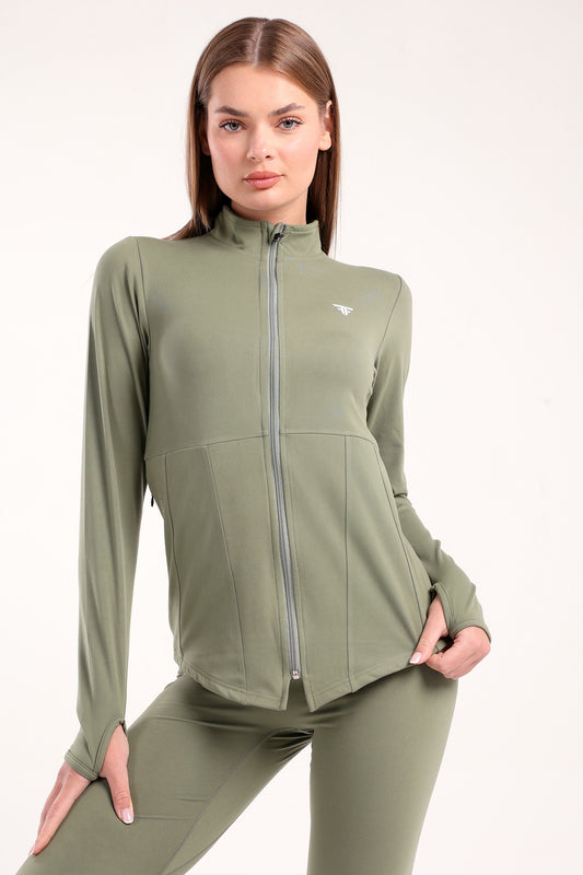 Sage Contour Tight Jacket