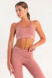Hybrid Rose Core Sports Bra