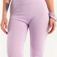 Hybrid Lilac Cross Leggings