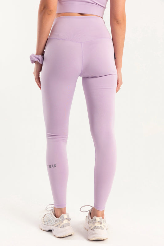 Hybrid Lilac Cross Leggings