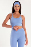 Hybrid Sky Blue Core Sports Bra