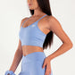 Hybrid Sky Blue Core Sports Bra