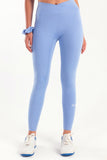 Hybrid Sky Blue Cross Leggings