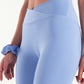 Hybrid Sky Blue Cross Leggings