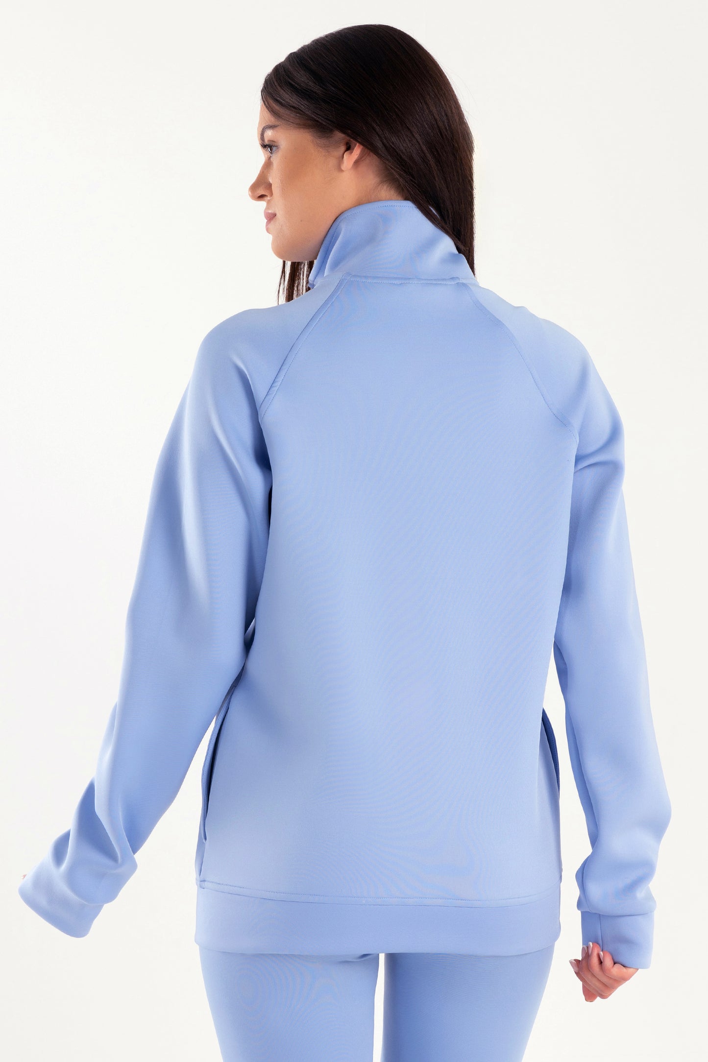 Hybrid Sky Blue Zip Jacket