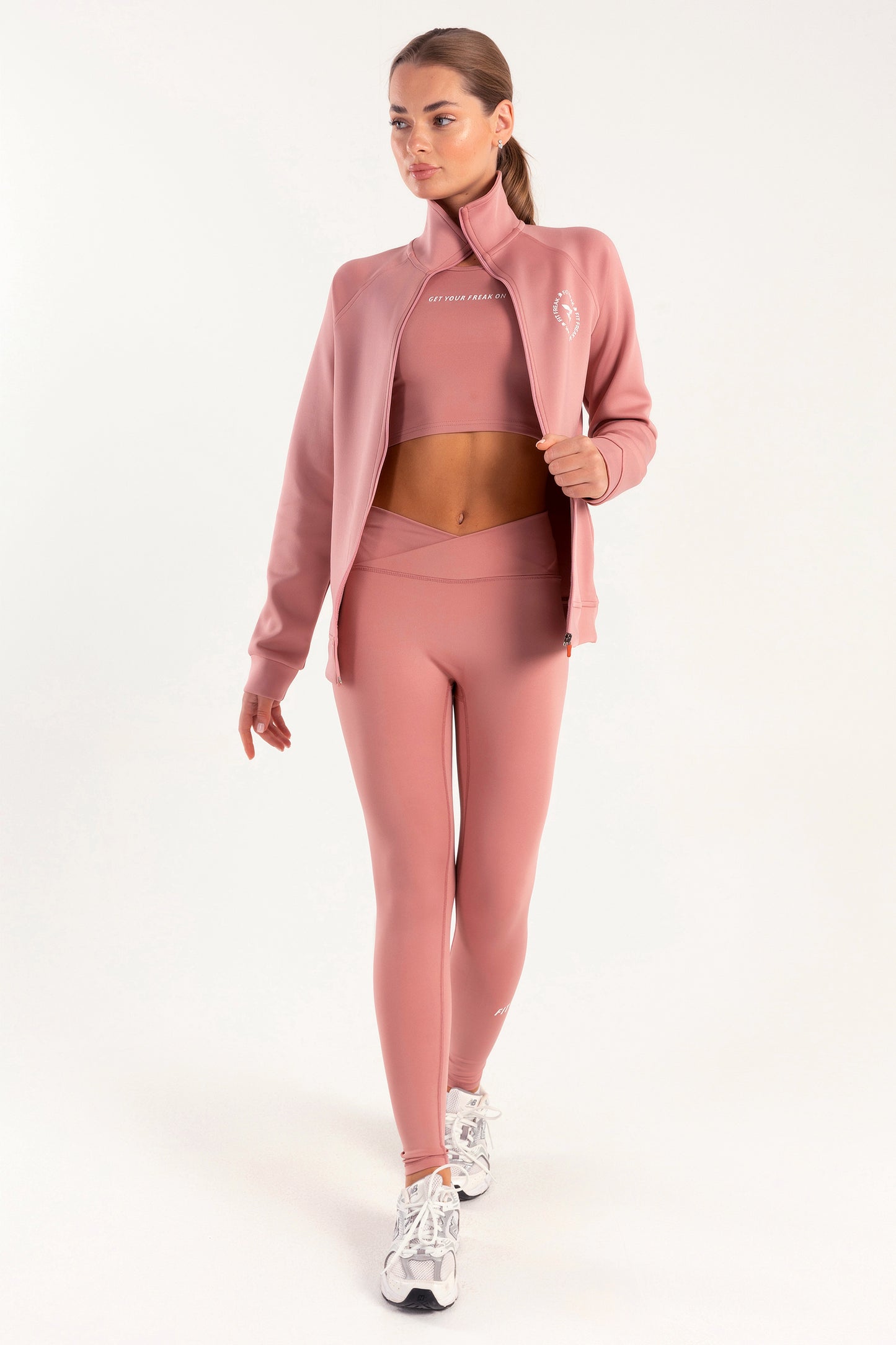 Hybrid Rose Zip Jacket