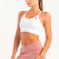 Hybrid White Core Sports Bra