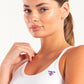 Hybrid White Core Sports Bra