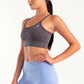 Hybrid Smoke Grey Core Sports Bra