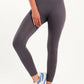 Hybrid Smoke Grey Cross Leggings