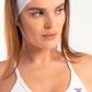 Headband In White - headpiece