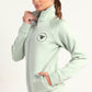 Hybrid Mint Zip Jacket