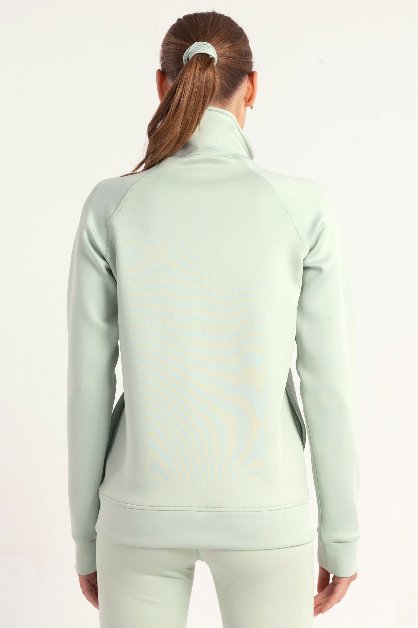 Hybrid Mint Zip Jacket