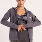 Hybrid Smoke Grey Zip Jacket