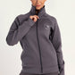 Hybrid Smoke Grey Zip Jacket