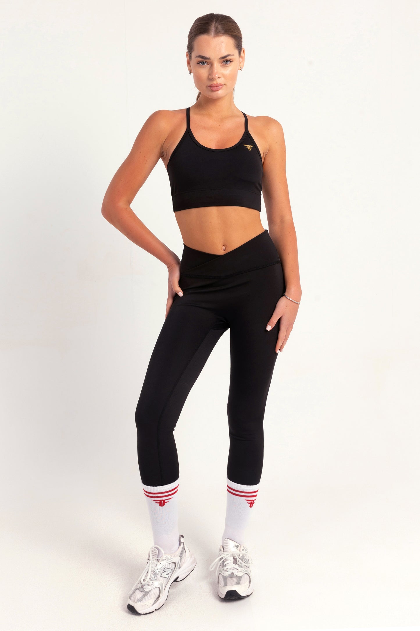 Hybrid Black Core Sports Bra