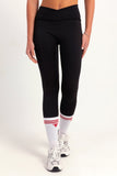 Hybrid Black Cross Leggings