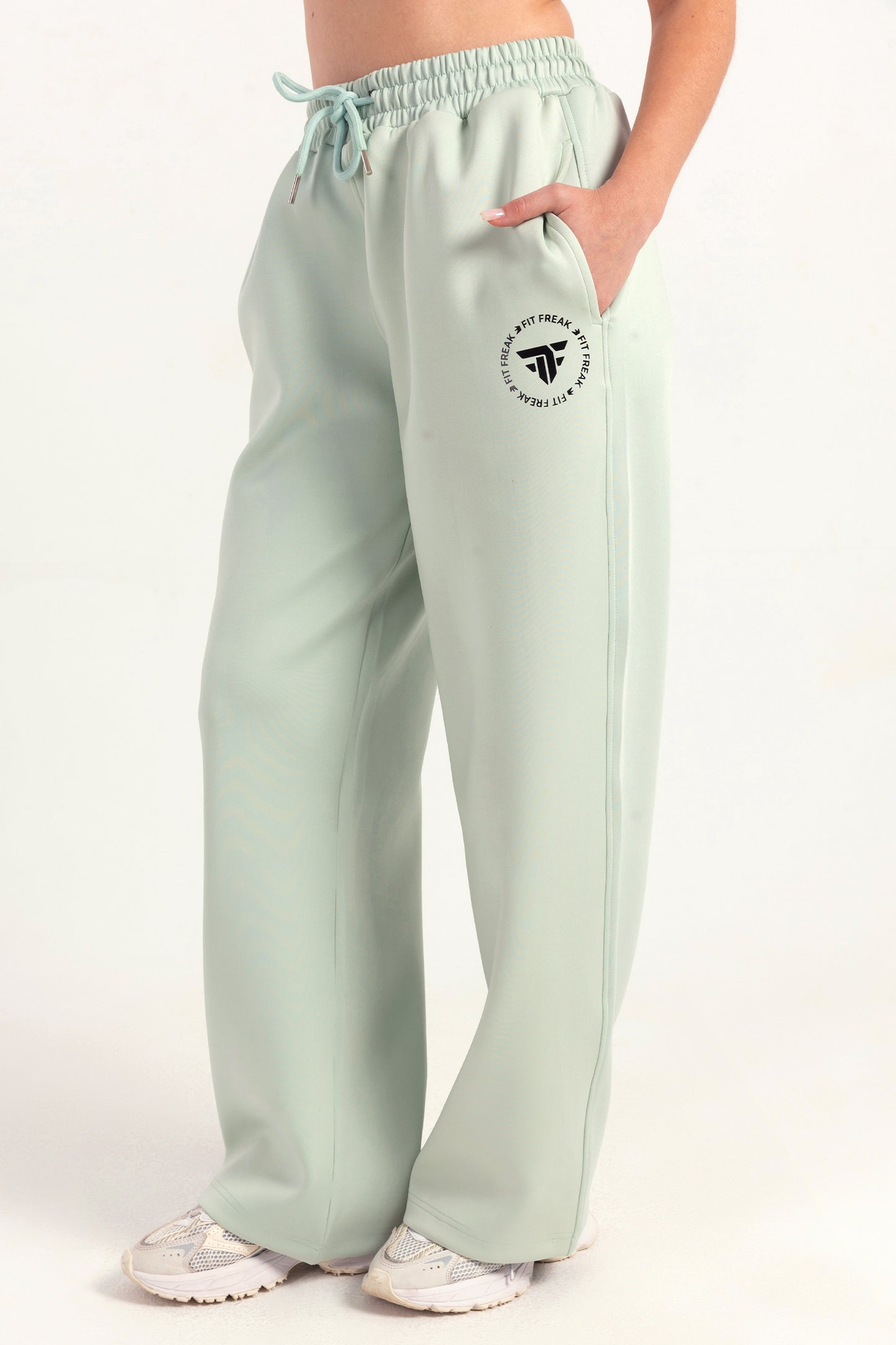 Hybrid Mint Wide Leg Sweatpants
