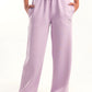 Hybrid Lilac Wide Leg Sweatpants