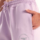 Hybrid Lilac Wide Leg Sweatpants