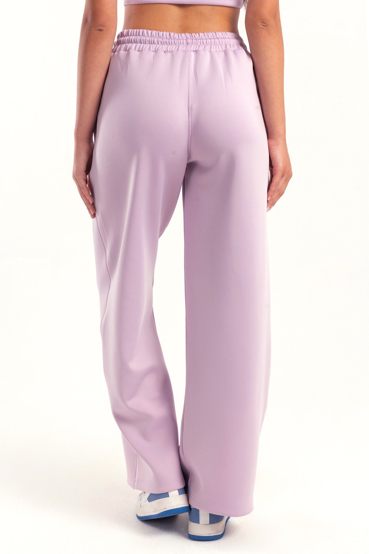 Hybrid Lilac Wide Leg Sweatpants