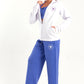 Hybrid Blue Wide Leg Sweatpants