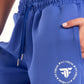 Hybrid Blue Wide Leg Sweatpants