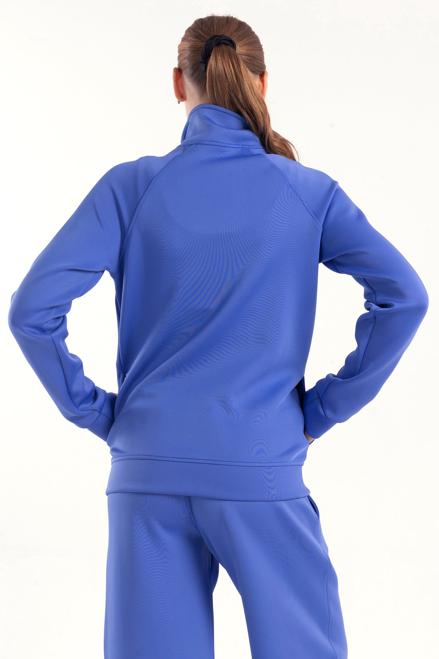 Hybrid Blue Zip Jacket