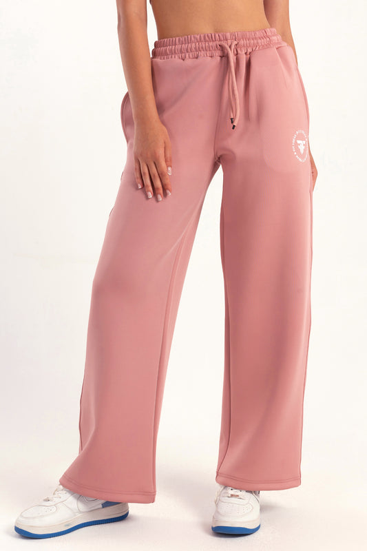Hybrid Rose Wide Leg Sweatpants