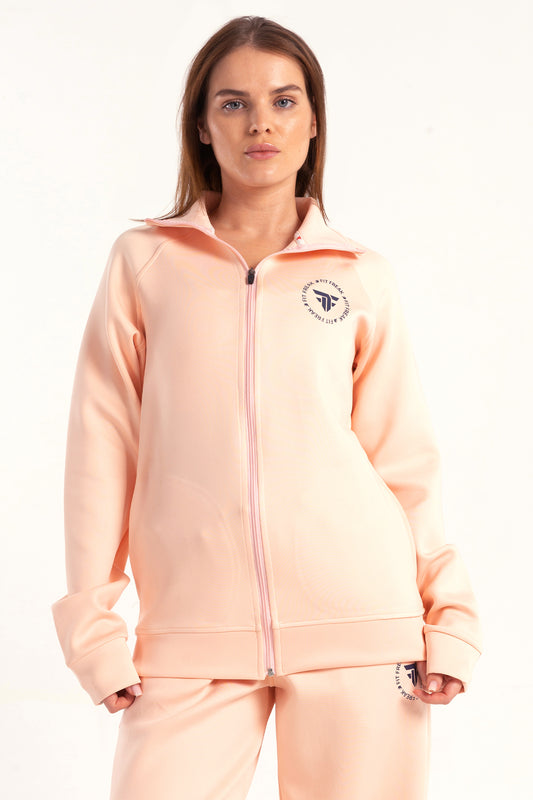 Hybrid Peach Zip Jacket