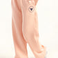 Hybrid Peach Wide Leg Sweatpants