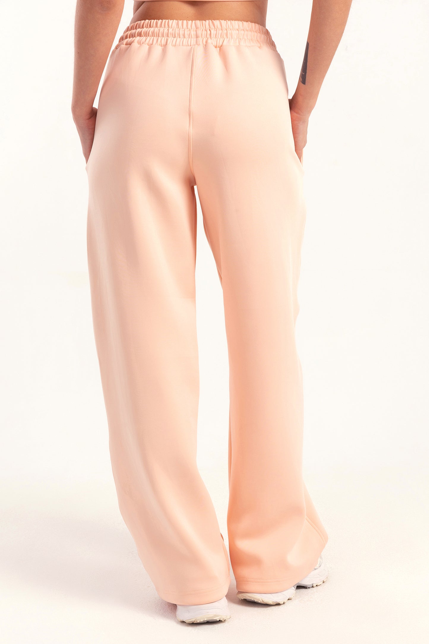 Hybrid Peach Wide Leg Sweatpants