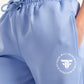 Hybrid Sky Blue Wide Leg Sweatpants