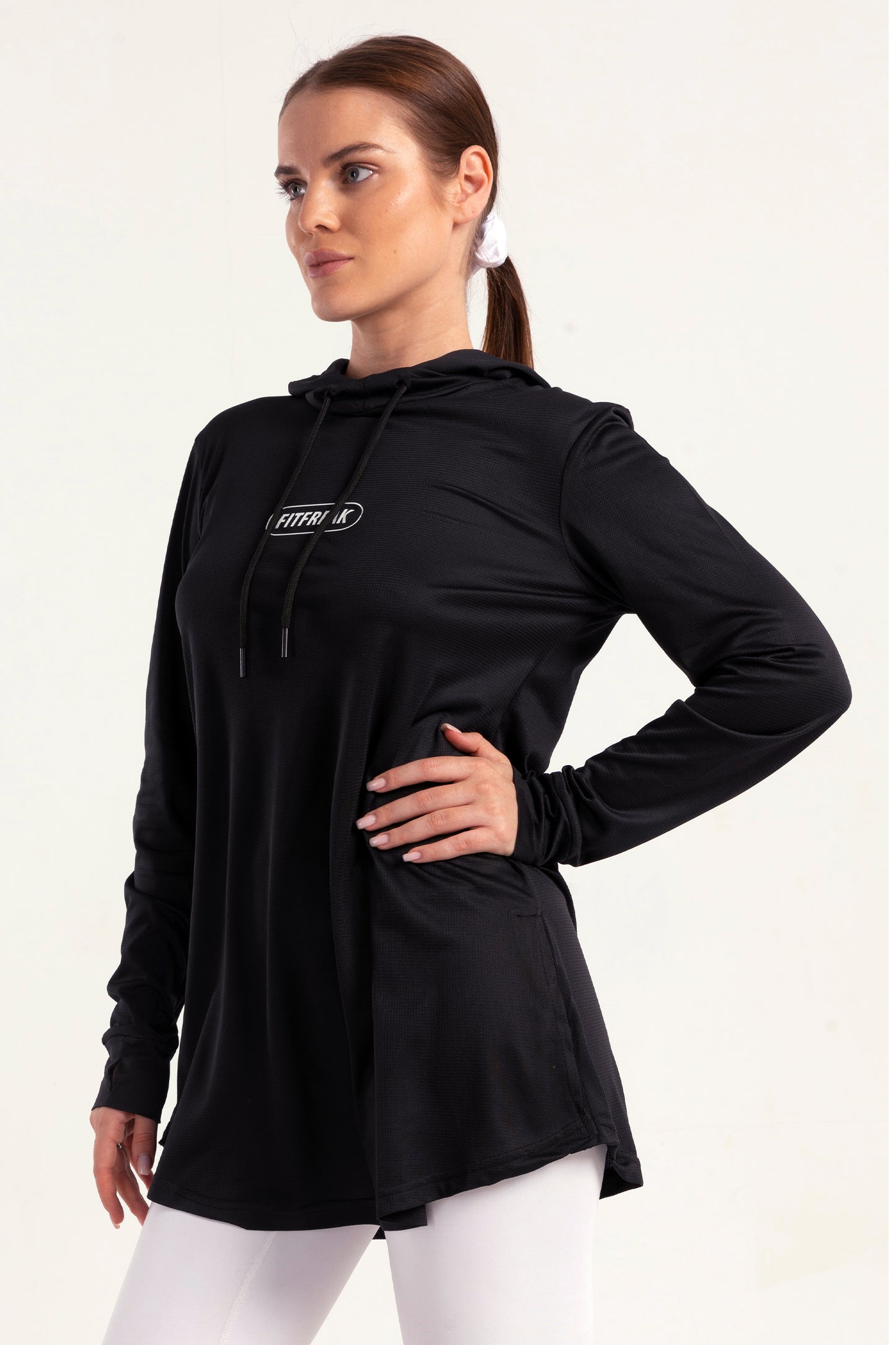 Black Core Charge Long Sleeve Top