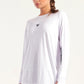 White Warm-Up Modest Top