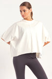 White Flow Boxy Top