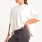 White Flow Boxy Top