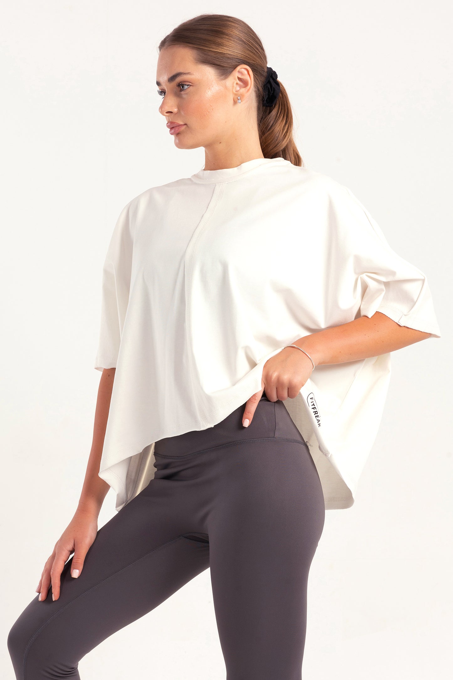White Flow Boxy Top